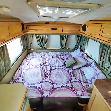 캠프장 Luxury Full Options Caravan By The Beach *